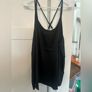 White Birch Elegant Black Camisole